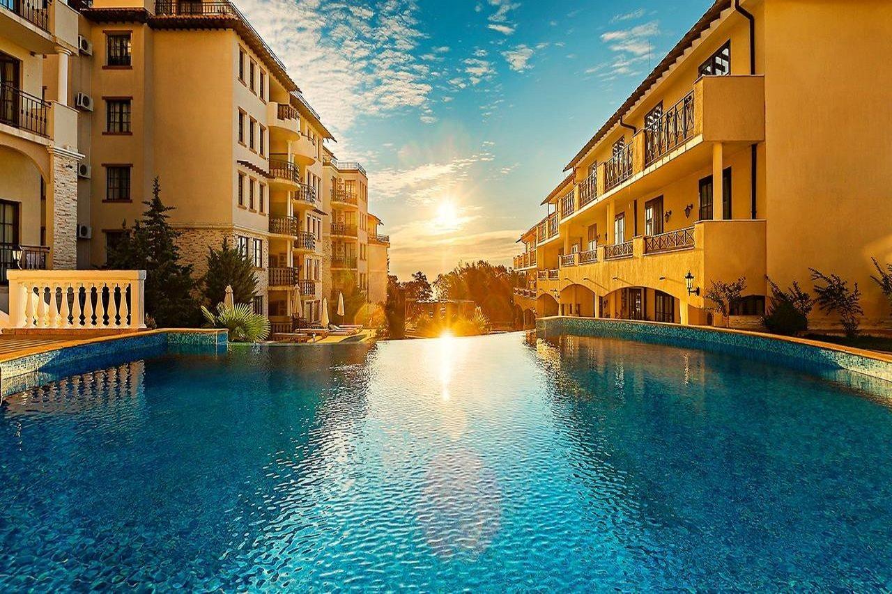The Cliff Beach Apartments Obzor Buitenkant foto