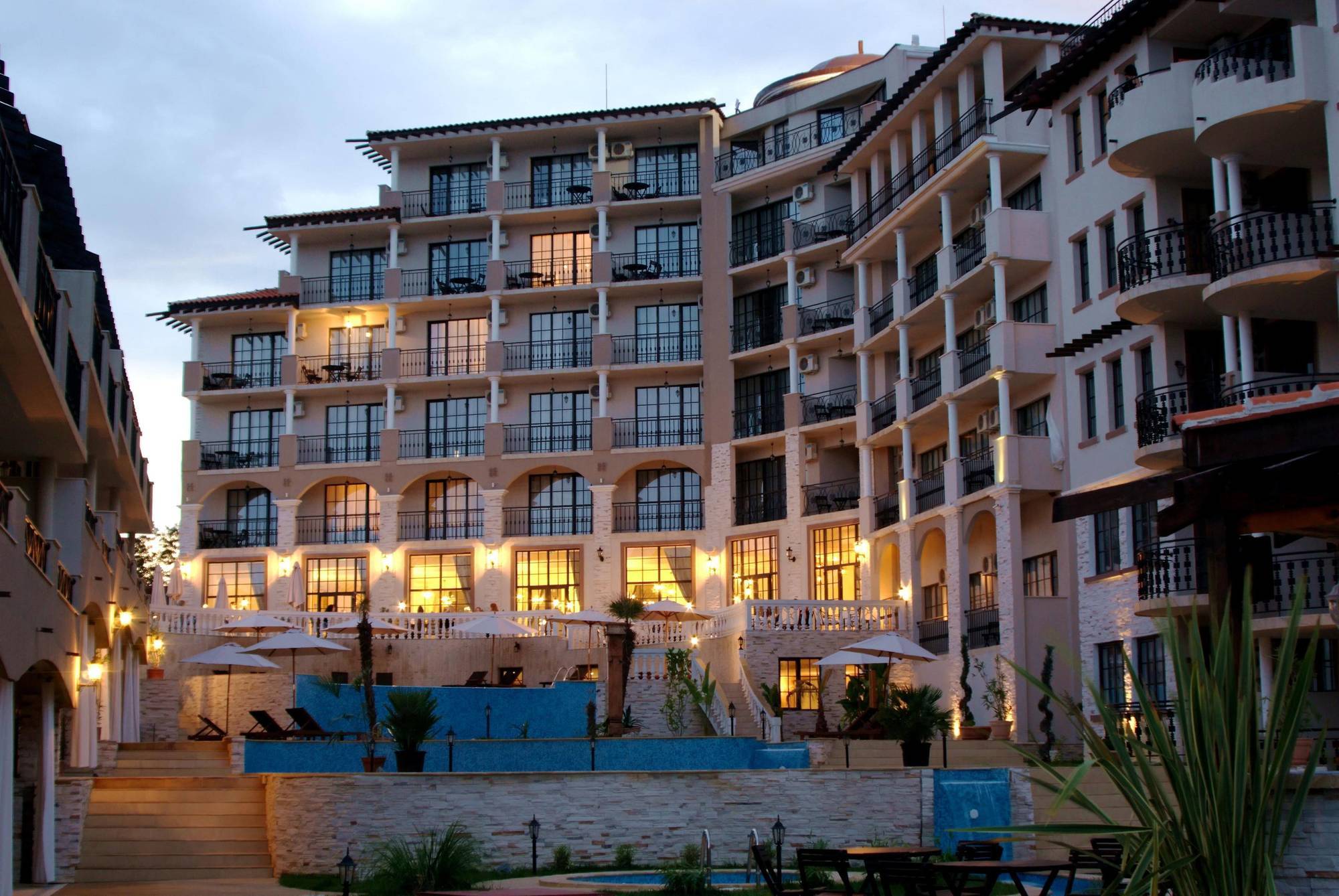 The Cliff Beach Apartments Obzor Buitenkant foto